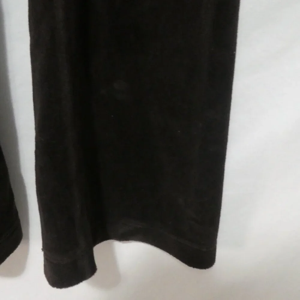 JUICY COUTURE | size 7 | Brown Soft Velour Gold Viva La Juicy Pants - Picture 9 of 16
